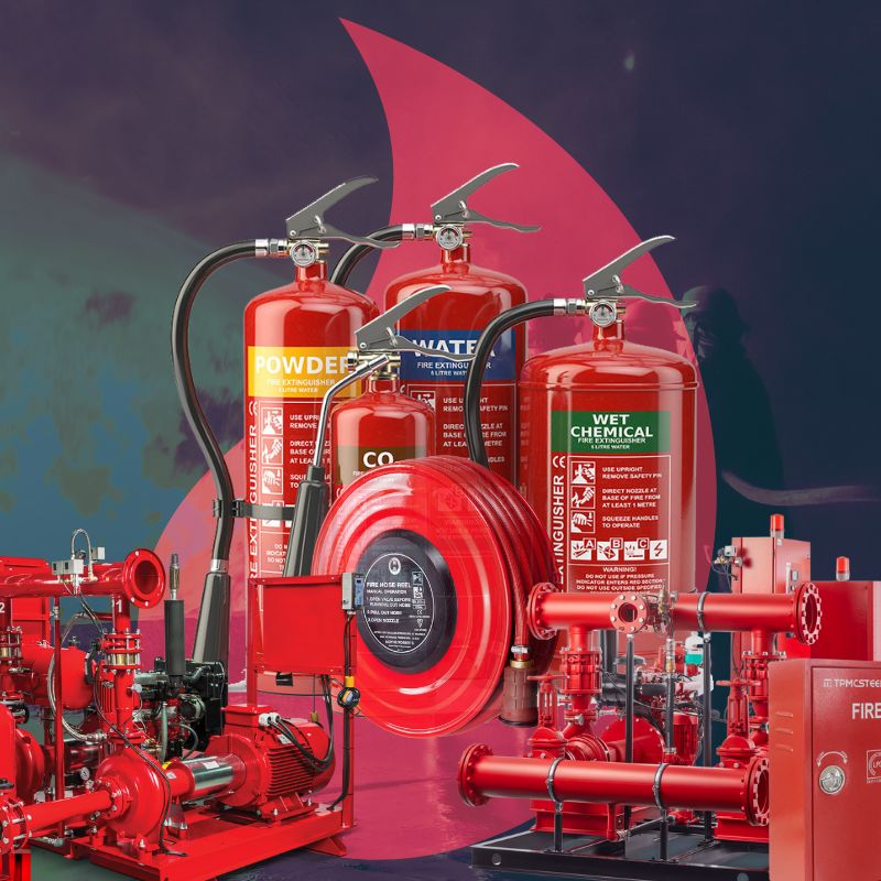 توريد و تركيب أنظمة الاطفاء