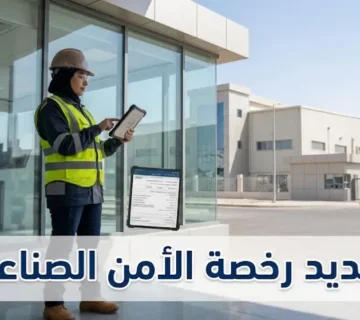 تجديد رخصة الأمن الصناعي