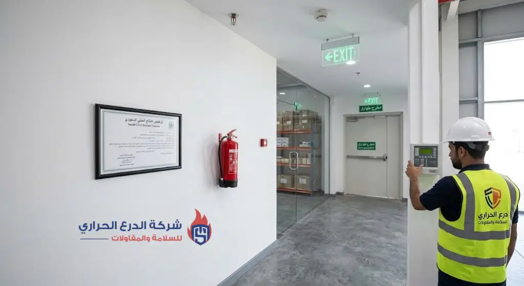 ترخيص الدفاع المدني