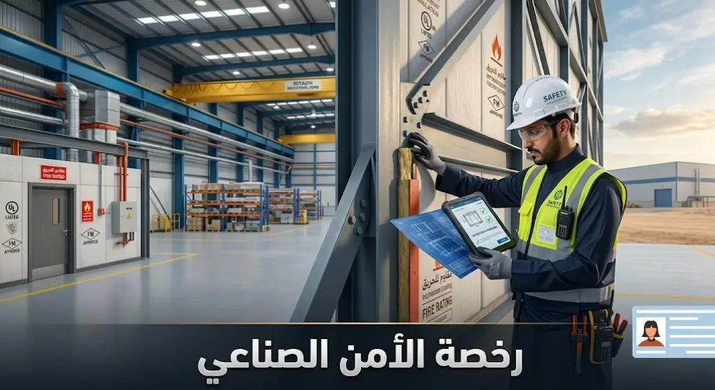 استخراج رخصة الأمن الصناعي في السعودية