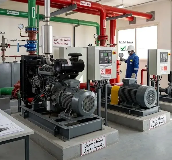 مواصفات مضخات الحريق NFPA 20