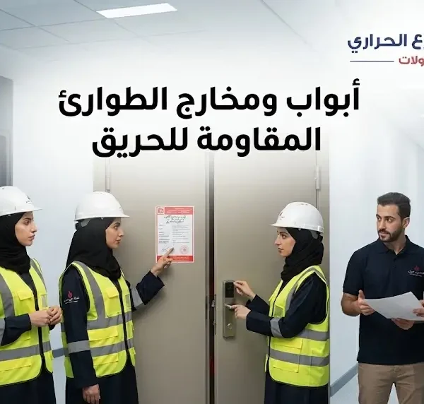 ابواب ومخارج الطوارئ المقاومة للحريق
