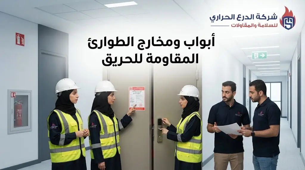 ابواب ومخارج الطوارئ المقاومة للحريق