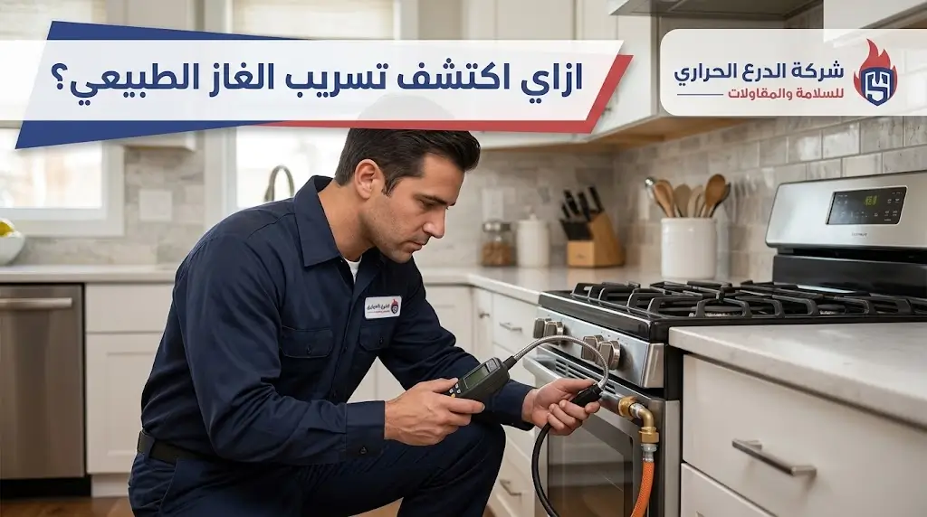 ازاي اكتشف تسريب الغاز الطبيعي