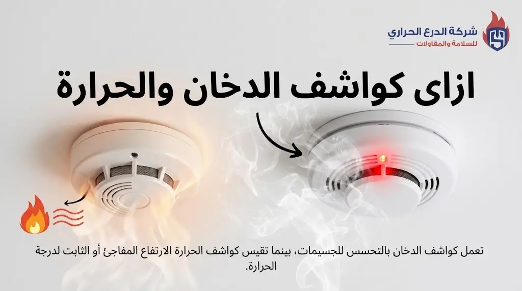 كواشف الدخان والحرارة